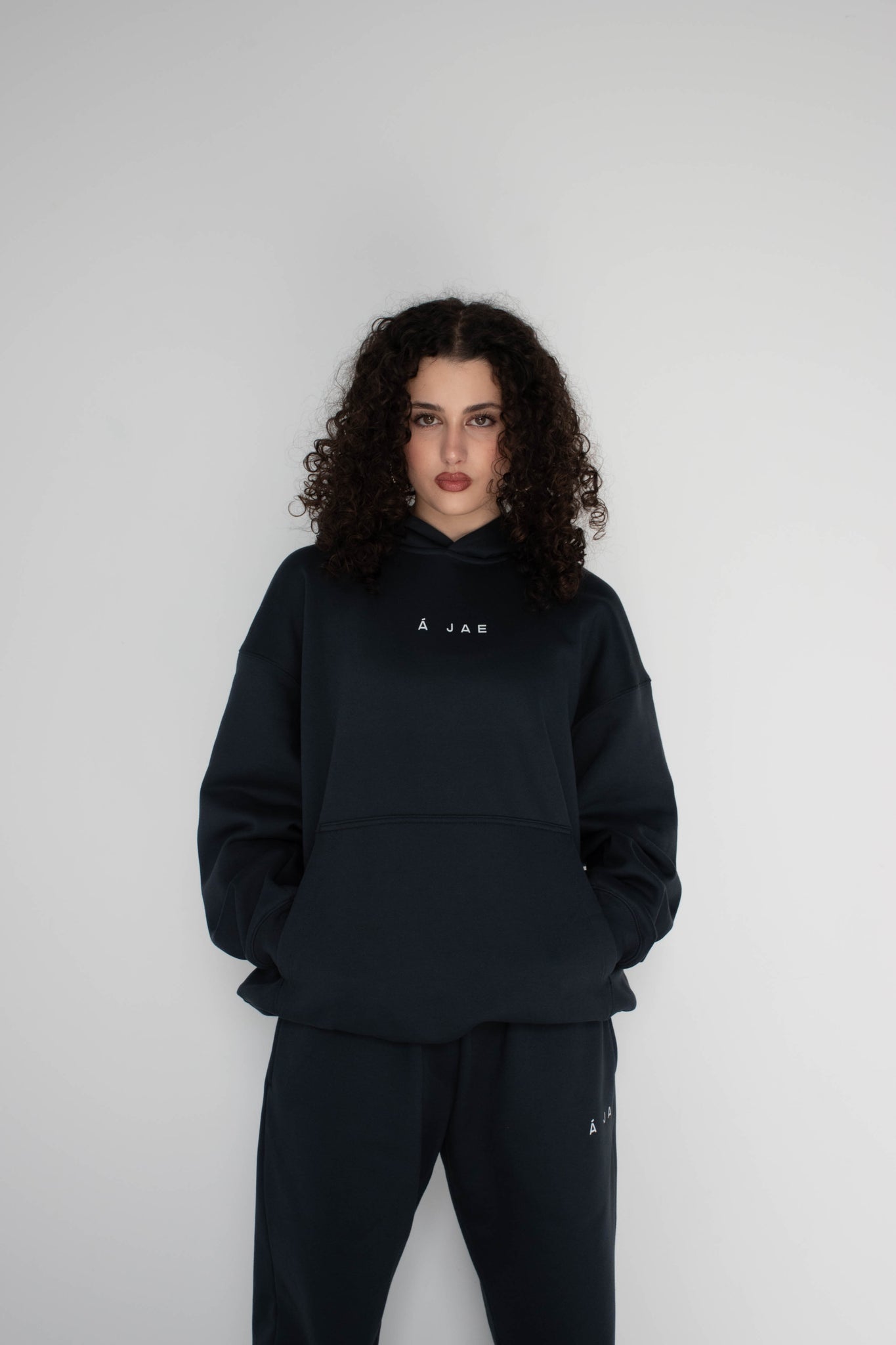 Stained Hoodie | Charcoal