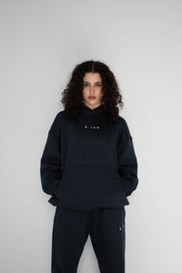 Stained Hoodie | Charcoal