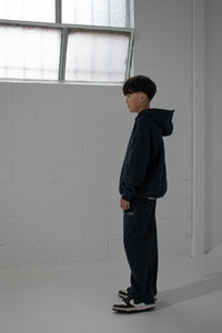 Stained Hoodie | Charcoal