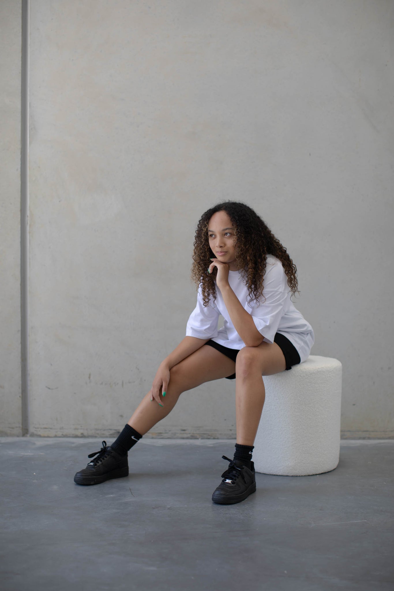 Oversized Tee | White